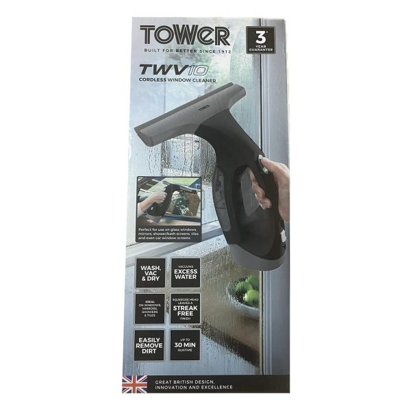 Tower Cordless Window Vac Platinum