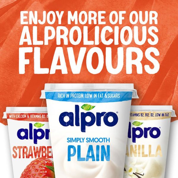 Alpro Plain No Sugars Yoghurt Alternative