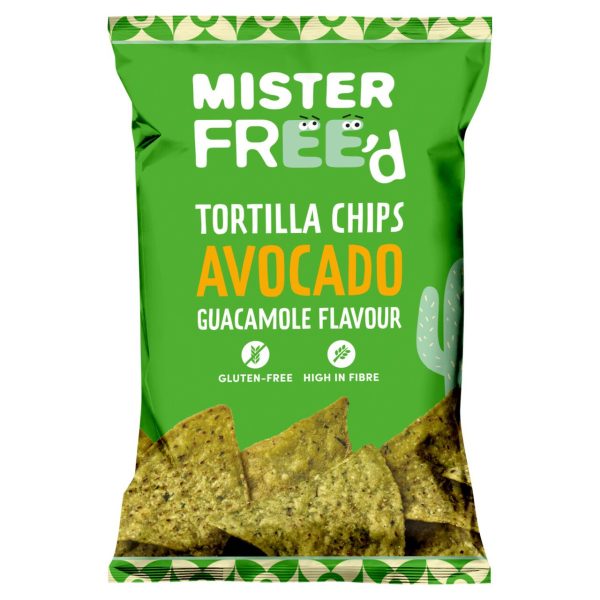 Mister Freed Avocado Guacamole Flavour Tortilla Chips