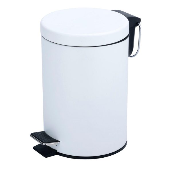 White Pedal Bin