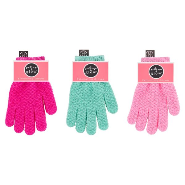 Get Up And Glow Exfoliating Gloves