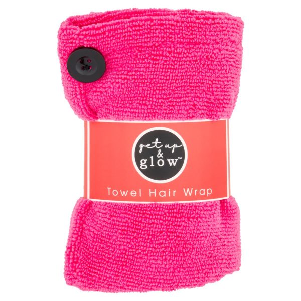 Get Up And Glow Towel Hair Wrap