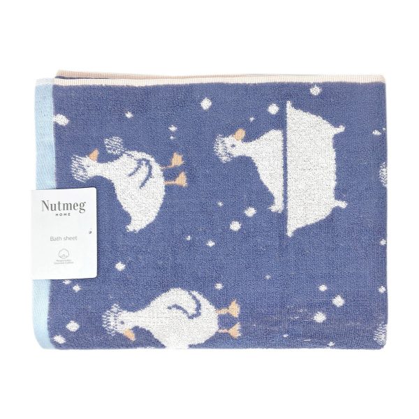 Nutmeg Home Spa Duck Bath Sheet