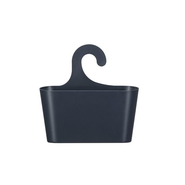 Croydex Plastic Hook Over Shower Caddy Grey