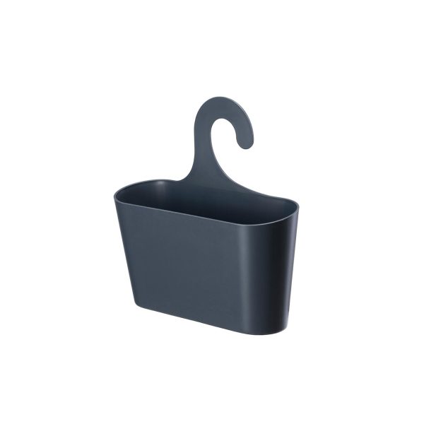 Croydex Plastic Hook Over Shower Caddy Grey