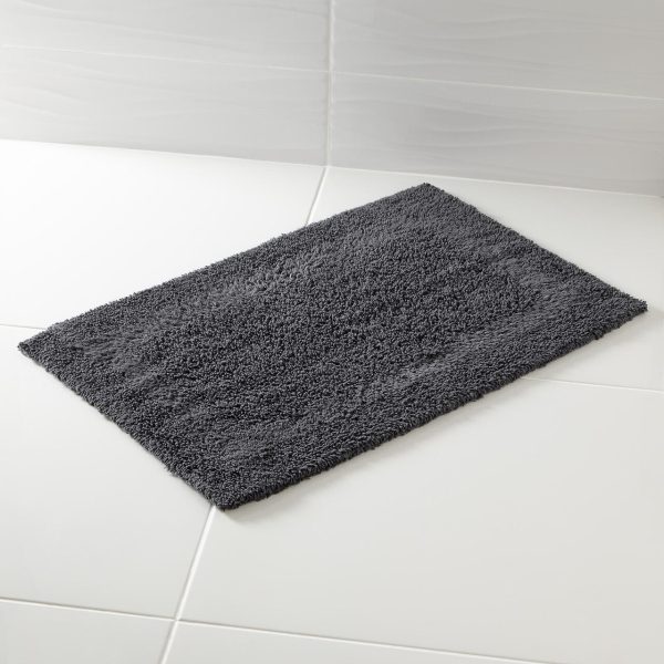 Graphite Reversible Bath Mat