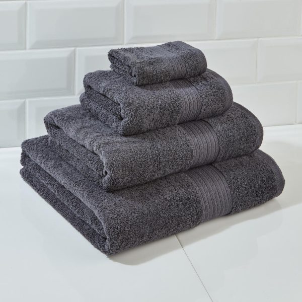 Supersoft Charcoal Hand Towel