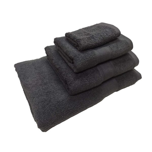 Nutmeg Graphite Grey Super Soft Bath Towel