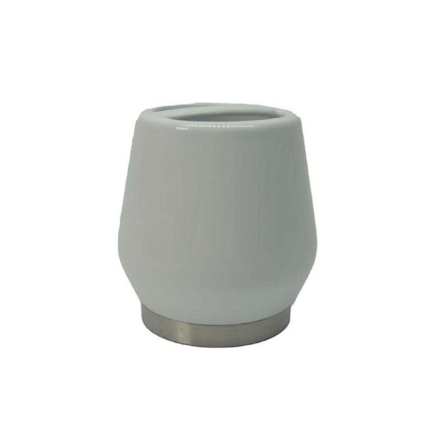 Nutmeg Home Ceramic Toothbrush Holder