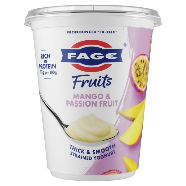 Fage Fruits Mango & Passion Fruit Thick & Smooth Yoghurt