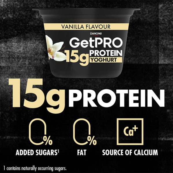 GetPro Vanilla High Protein Yoghurt