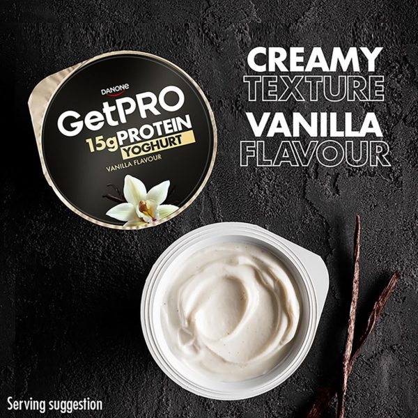 GetPro Vanilla High Protein Yoghurt