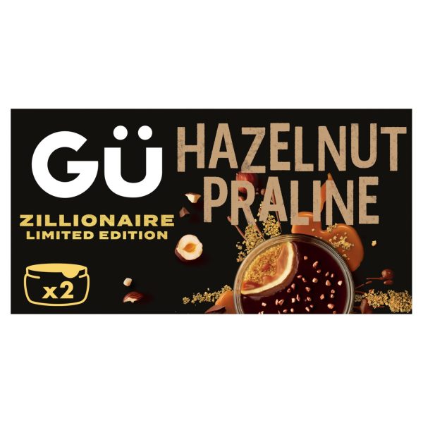 Gu Hazelnut Praline Zillionaire Cheesecake