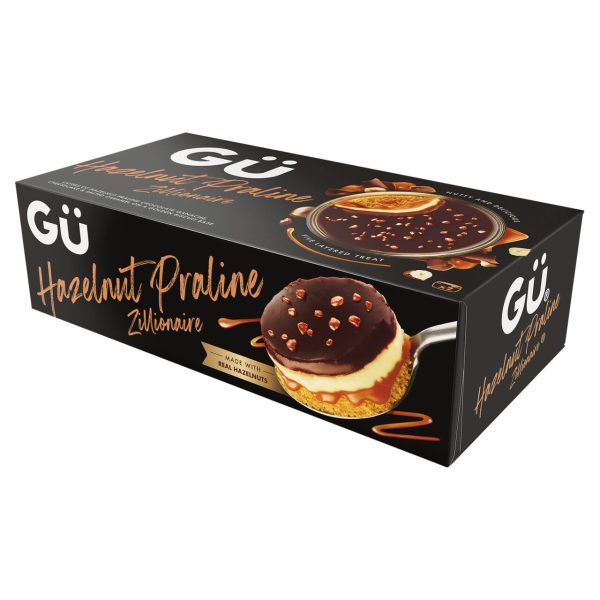 Gu Hazelnut Praline Zillionaire Cheesecake