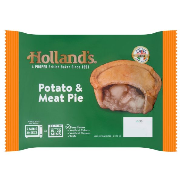 Holland's Potato & Meat Pie