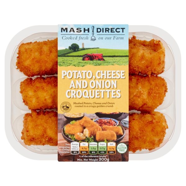 Mash Direct Cheese and Onion Croquettes