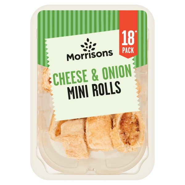 18 Mini Cheese & Onion Rolls