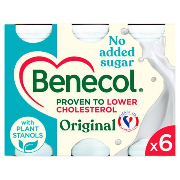 Benecol Original No Added Sugar Yogurt Drink