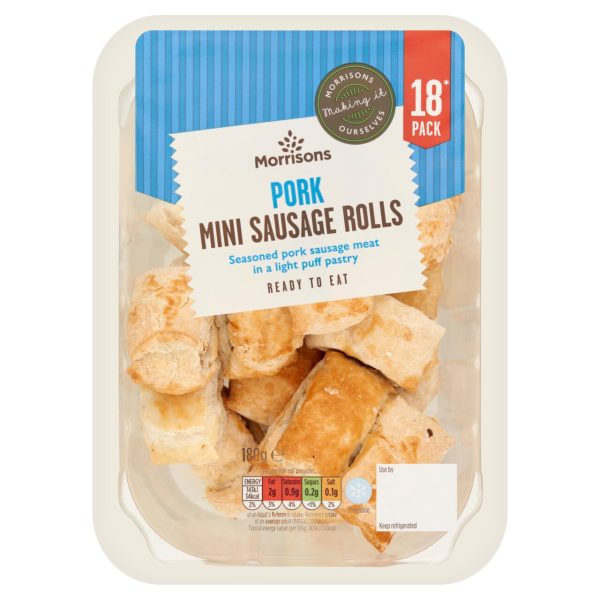 18 Mini Sausage Rolls