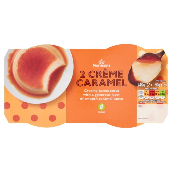 2 Creme Caramel