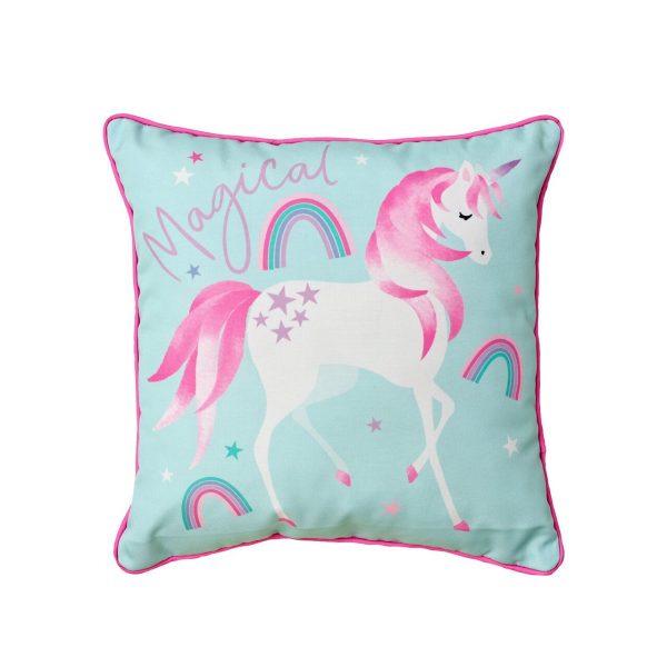 Nutmeg Home Magical Unicorn Cushion