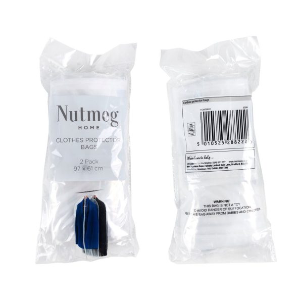 Nutmeg Clothes Protector Bags