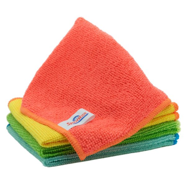 Spontex Microfibre Cloth pack of 4