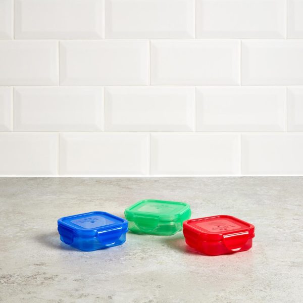 Blue / Red / Green Snack Boxes