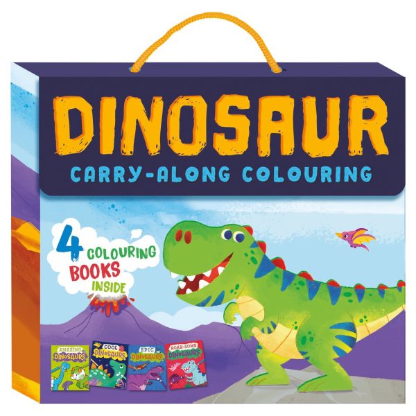 Igloo Dinosaur Carry-Along Colouring