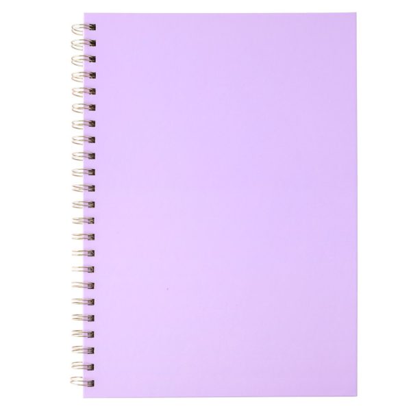 Lilac A4 Notebook