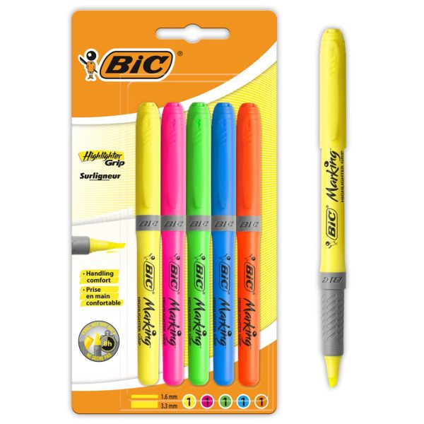 Bic Briteliner Grip Pen