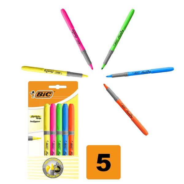 Bic Briteliner Grip Pen