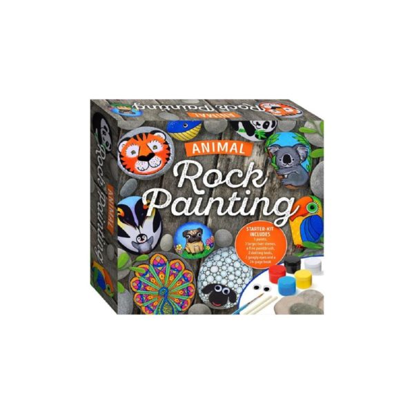 Hinkler Animal Rock Painting Kit