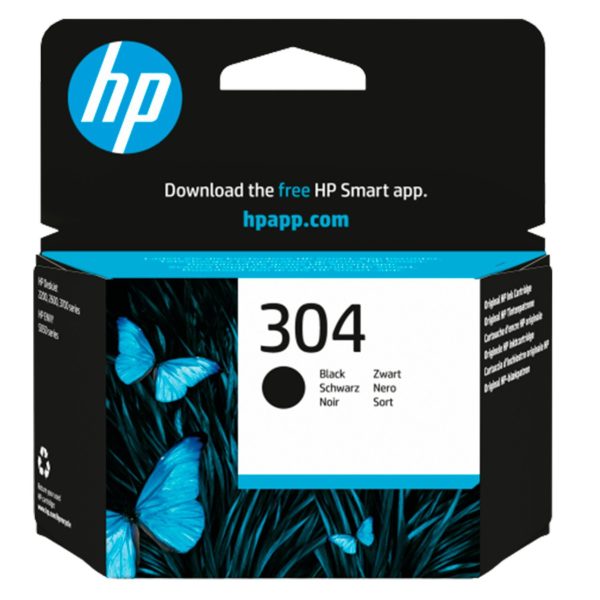 HP 304 Black Ink Cartridge