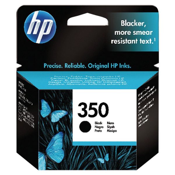 Hp 350 Black Inkjet Print Cartridge Bb