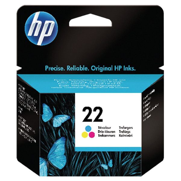 Hp Ink Cartridge Colour No 22 Bb