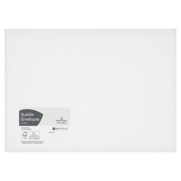 Bubble Envelopes pack of 4