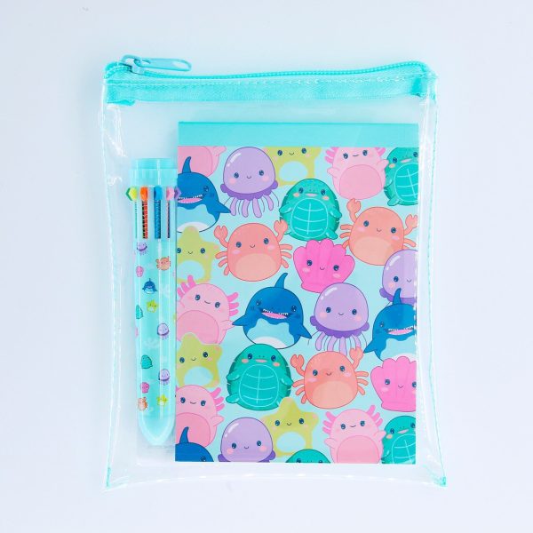 Girls Animals Stationery Set