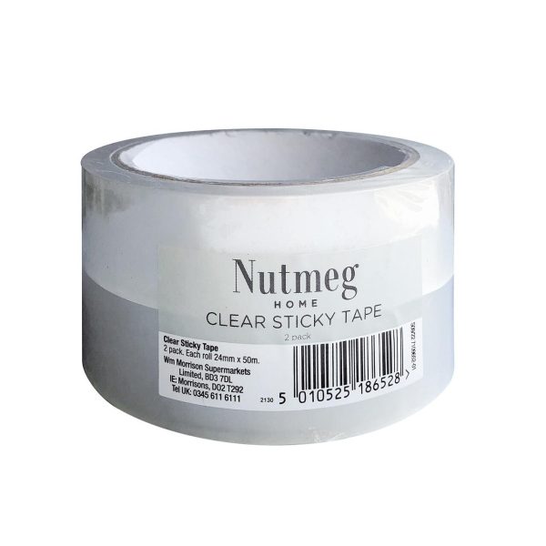 Nutmeg Regular Clear Tape