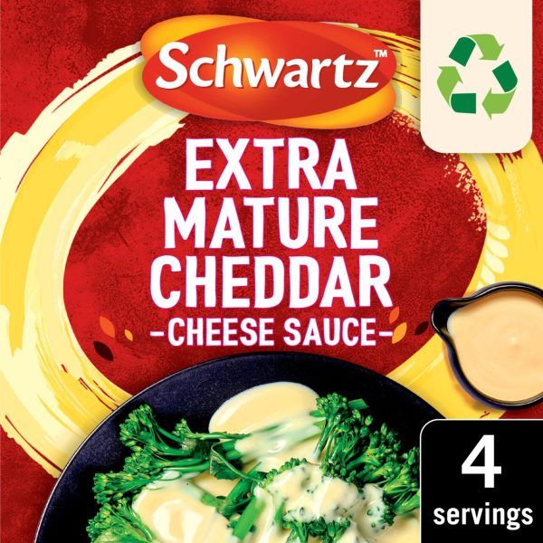 Schwartz Extra Mature Cheddar Cheese Sauce Mix