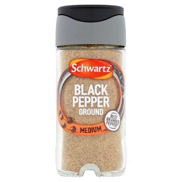 Schwartz Ground Black Pepper Jar