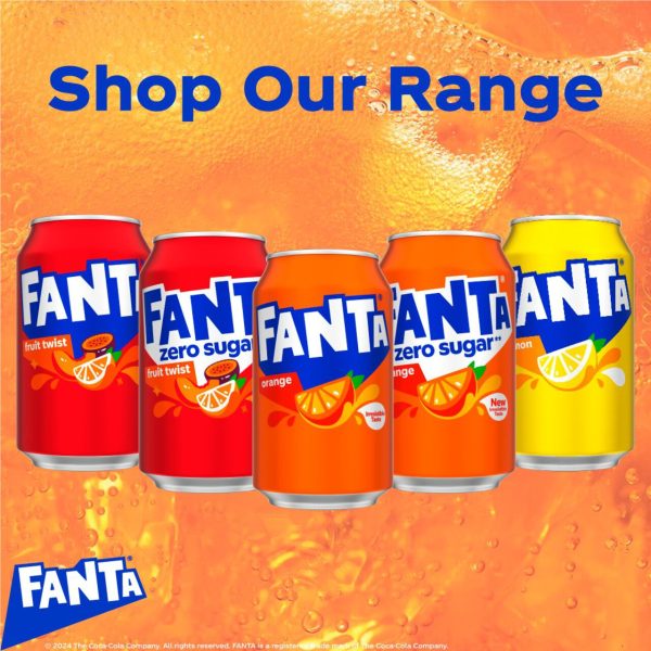 Fanta Fruit Twist Cans