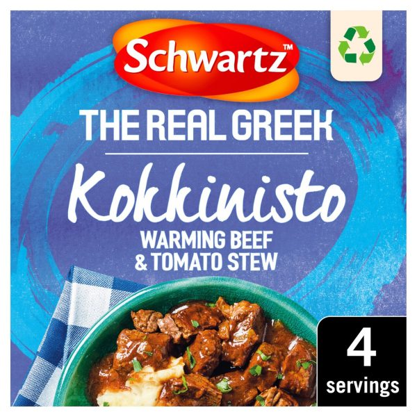 Schwartz X The Real Greek Kokkinisto Stew