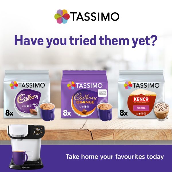 Tassimo Cadbury Caramel Hot Chocolate Pods x8