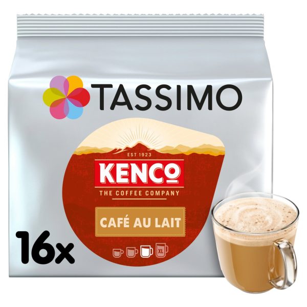 Tassimo Kenco Cafe Au Lait 16 Coffee Pods