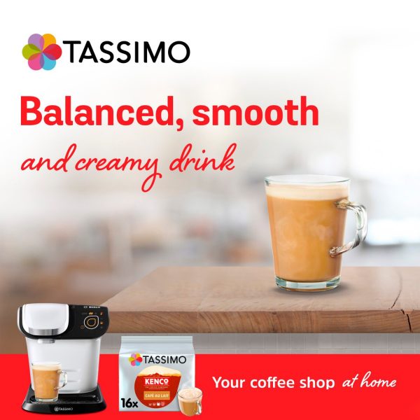 Tassimo Kenco Cafe Au Lait 16 Coffee Pods