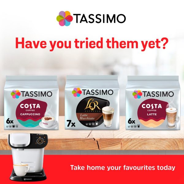 Tassimo Kenco Cappuccino Coffee Pods x8