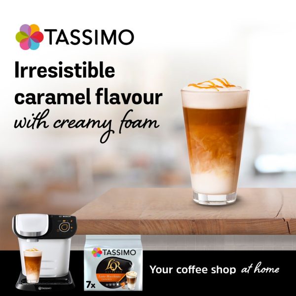 Tassimo L'OR Caramel Latte Macchiato Coffee Pods x7