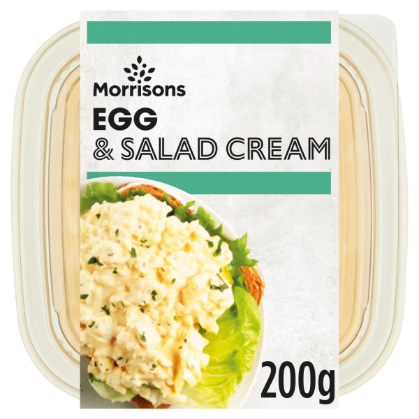 Morrisons Egg & Salad Cream Sandwich Filler