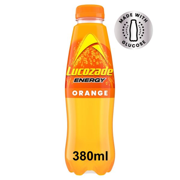 Lucozade Energy Drink Orange Pack Of 4